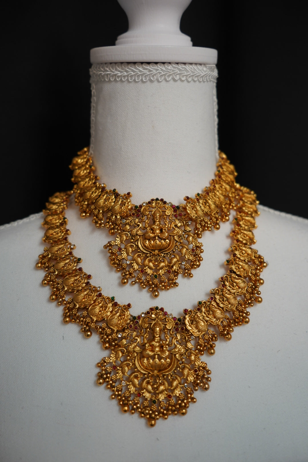 Temple Necklace Set
