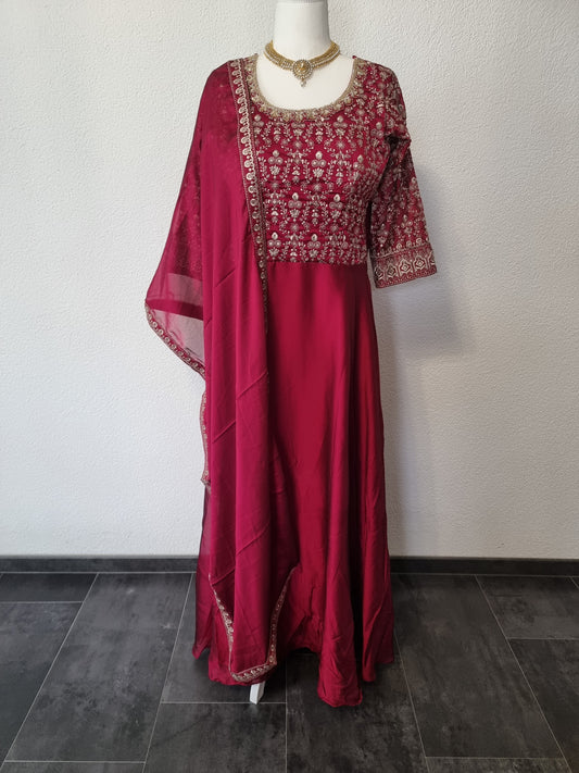 Salwar Floral Silver Edition