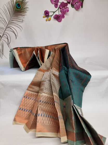 Kanchi Silk Floral Sarees