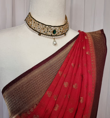 Varnika Georgette Saree