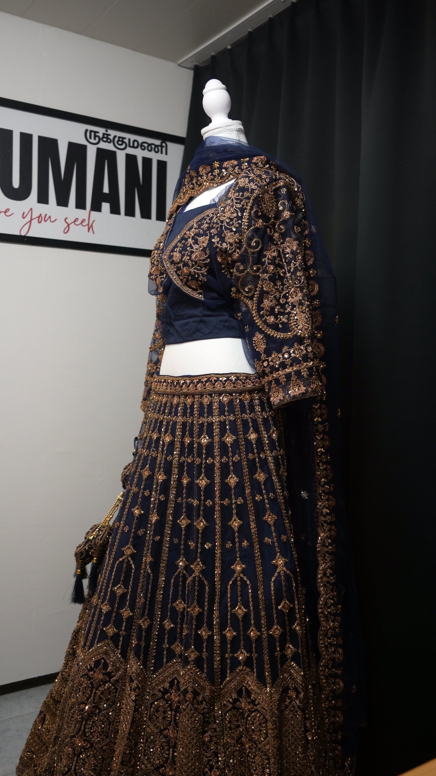 Aazhi lehenga │ RUKKUMANI ORIGINALS