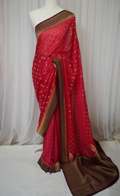 Varnika Georgette Saree