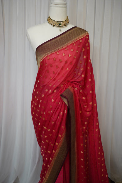 Varnika Georgette Saree