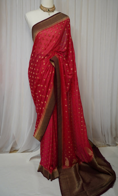 Varnika Georgette Saree