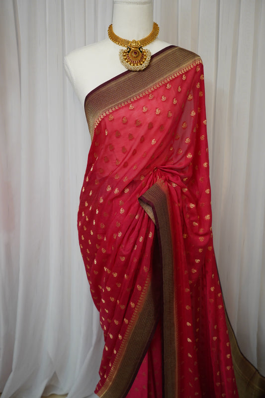 Varnika Georgette Saree