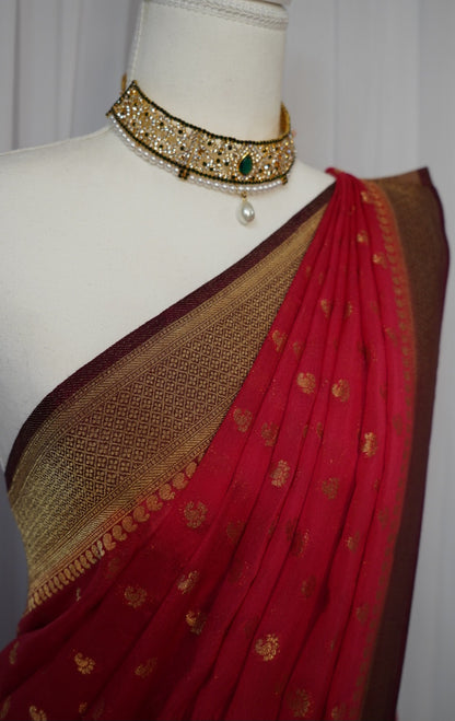 Varnika Georgette Saree