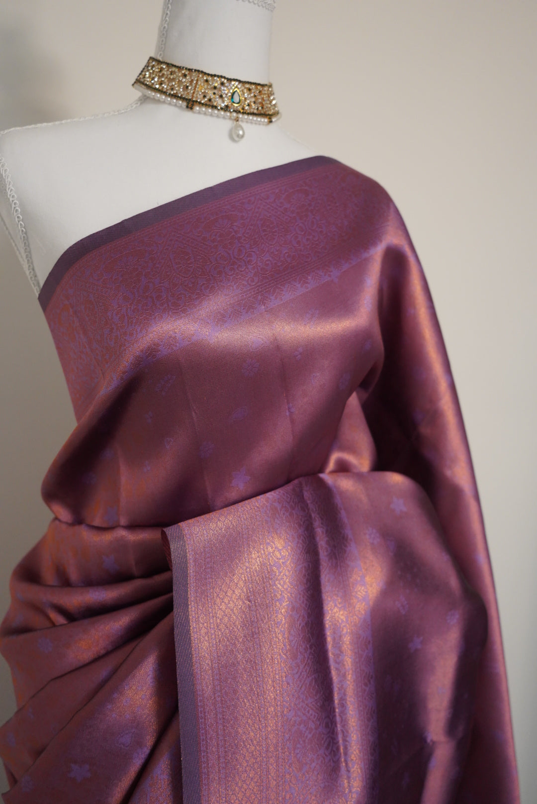 Bridesmaids Saree Light purple