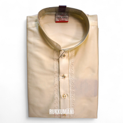Vetri Silk Kurta cream