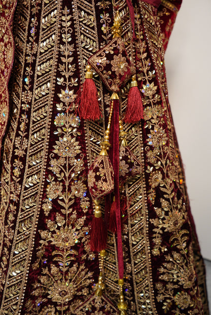 Rathna Raagam Bridal Lehenga │ RUKKUMANI ORIGINALS