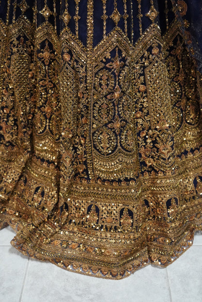 Aazhi lehenga │ RUKKUMANI ORIGINALS