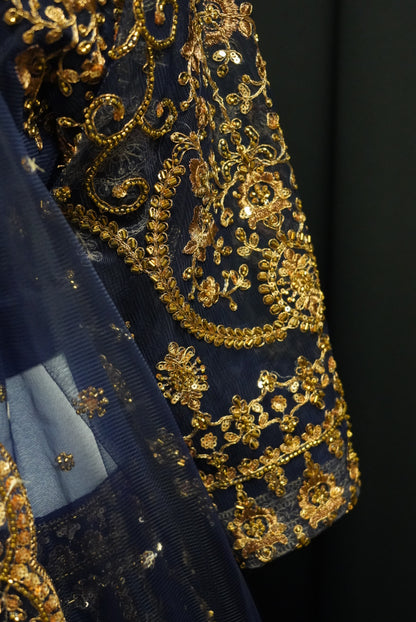 Aazhi lehenga │ RUKKUMANI ORIGINALS