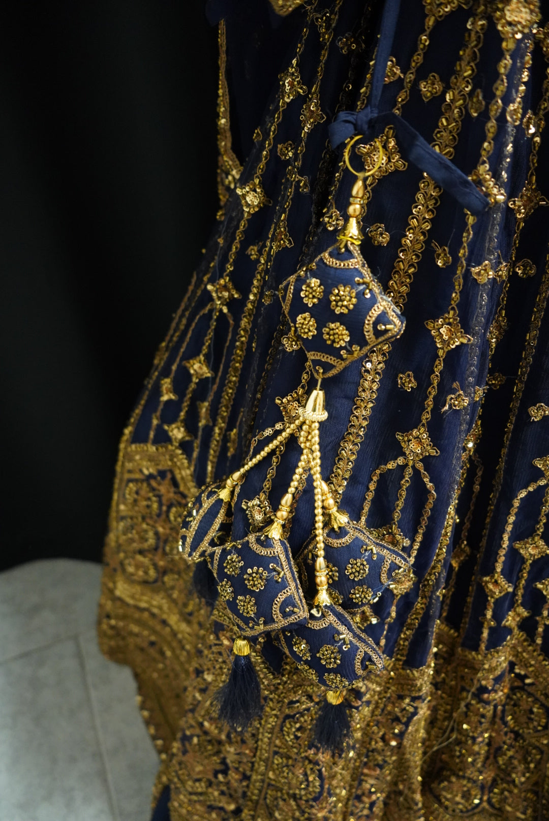 Aazhi lehenga │ RUKKUMANI ORIGINALS