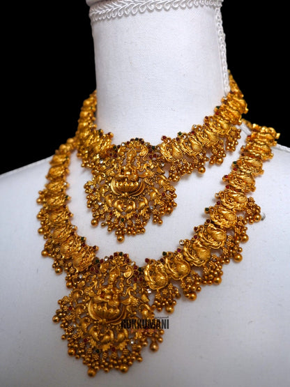 Temple Necklace Set