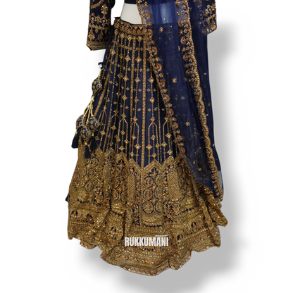Aazhi lehenga │ RUKKUMANI ORIGINALS