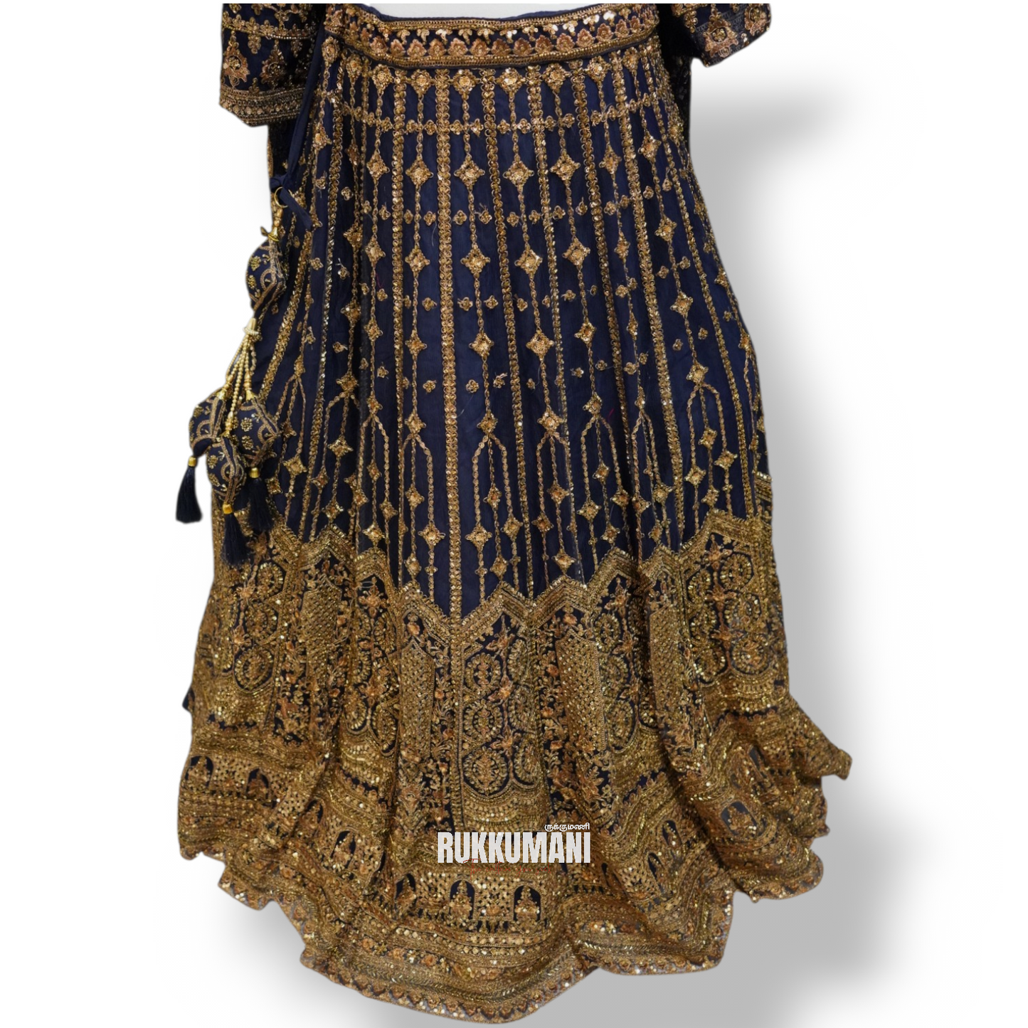 Aazhi lehenga │ RUKKUMANI ORIGINALS