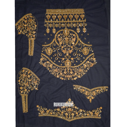 Aazhi lehenga │ RUKKUMANI ORIGINALS