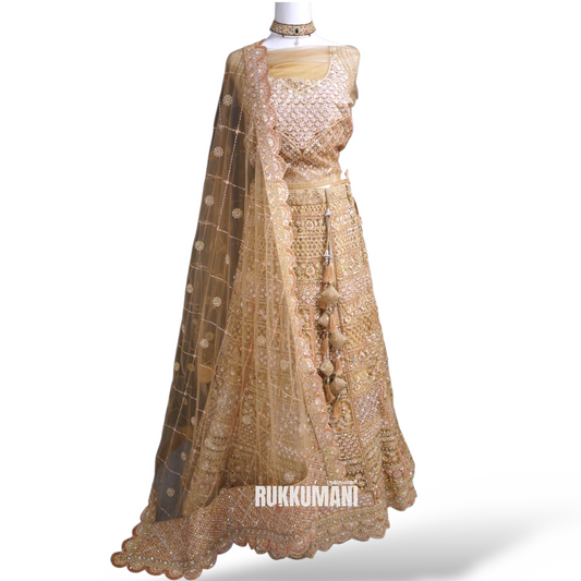 Swarnam Bridal Lehenga │ RUKKUMANI ORIGINALS
