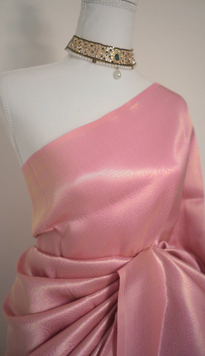 Bridesmaids Saree Pink