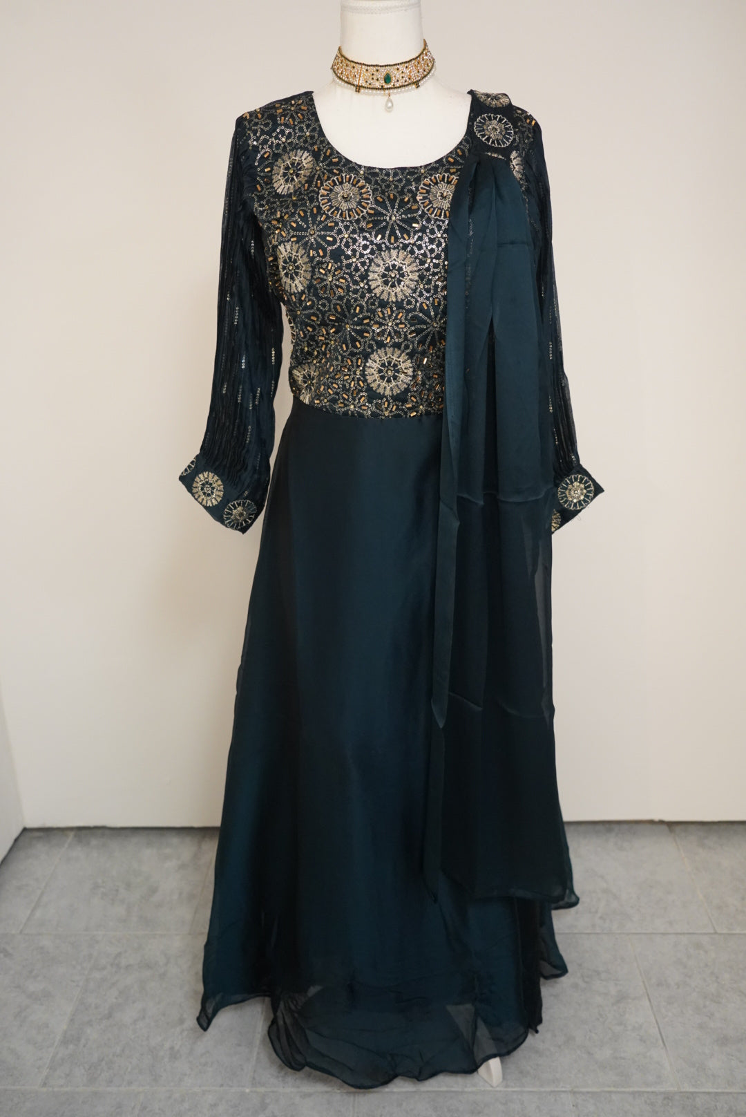 Salwar Sunflower Silver Edition