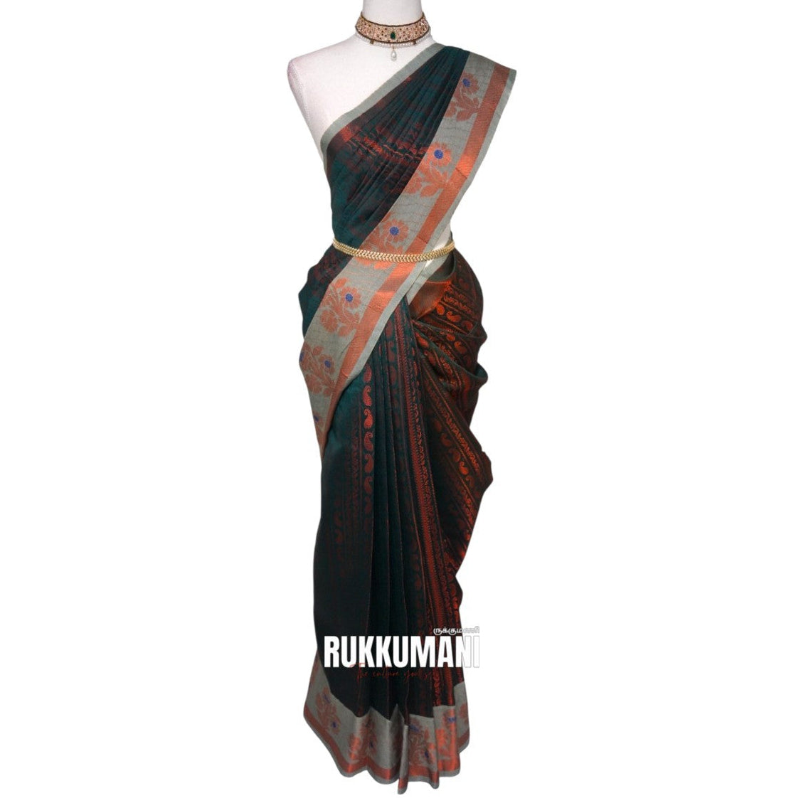 Kanchi Silk Floral Sarees