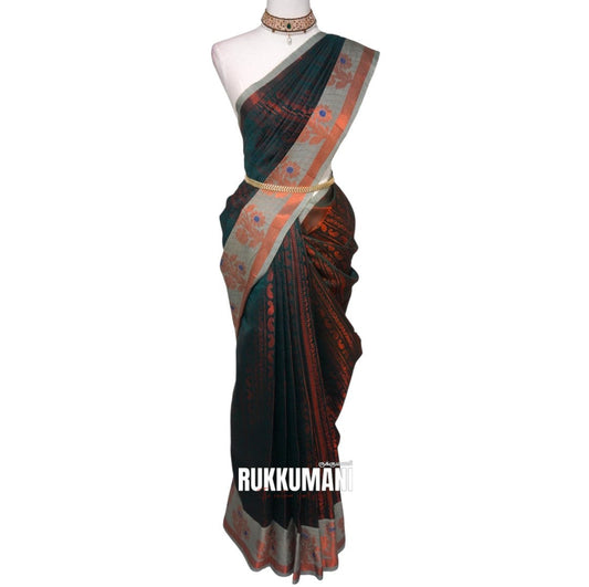 Kanchi Silk Floral Sarees