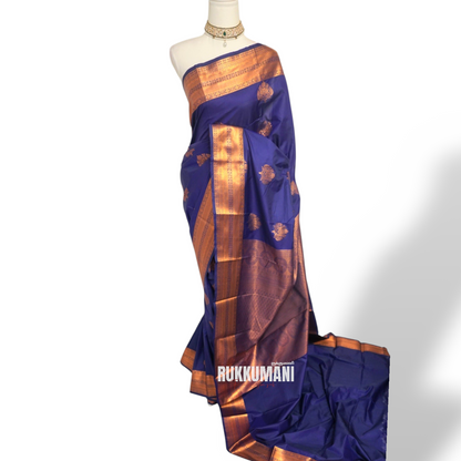 Royal Neela Silk Saree