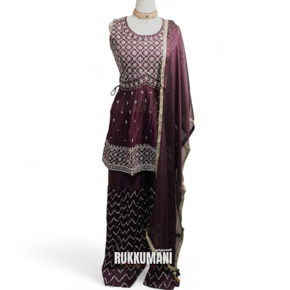 Sharara Suit Star Glow