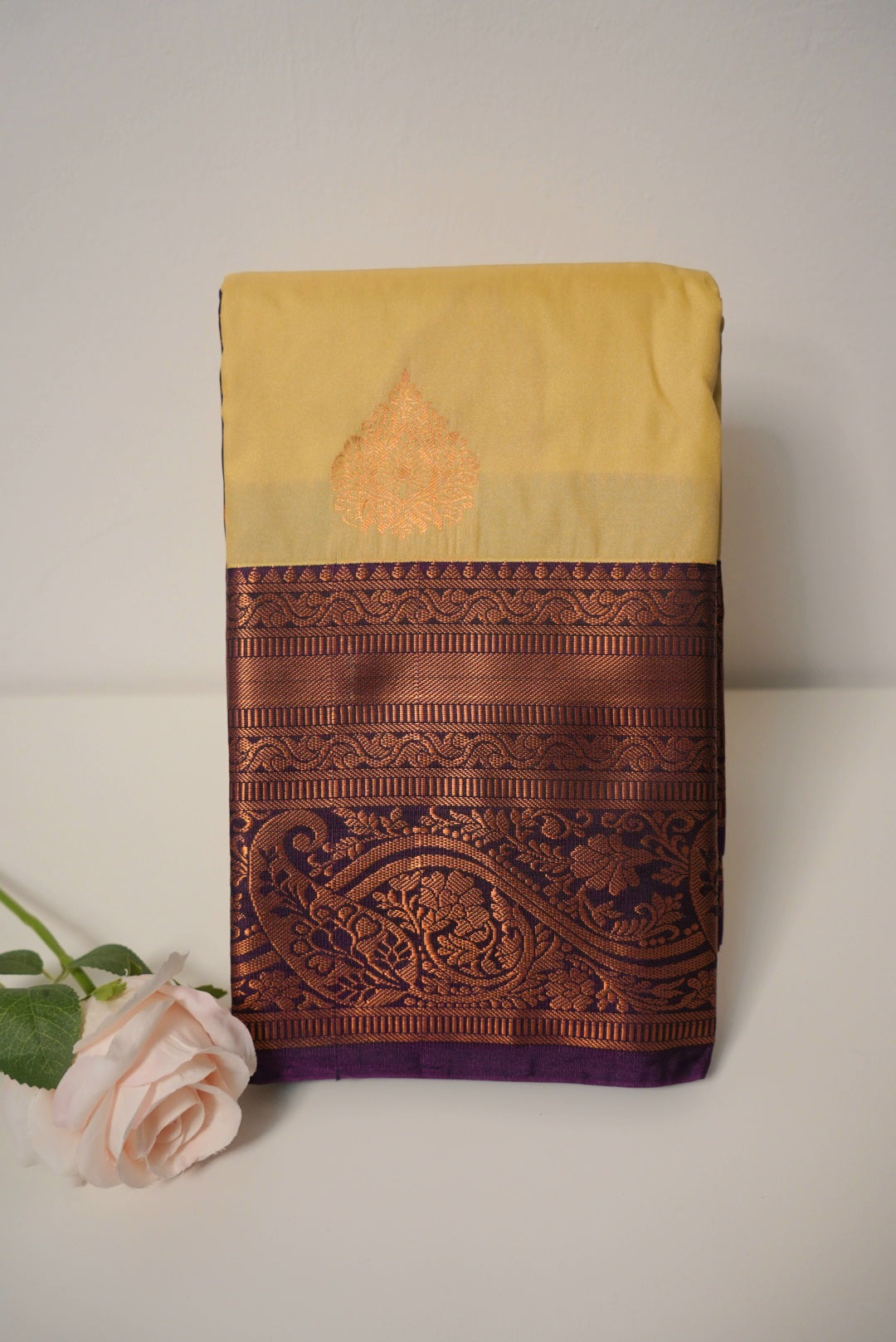 Anuraaga beige Saree