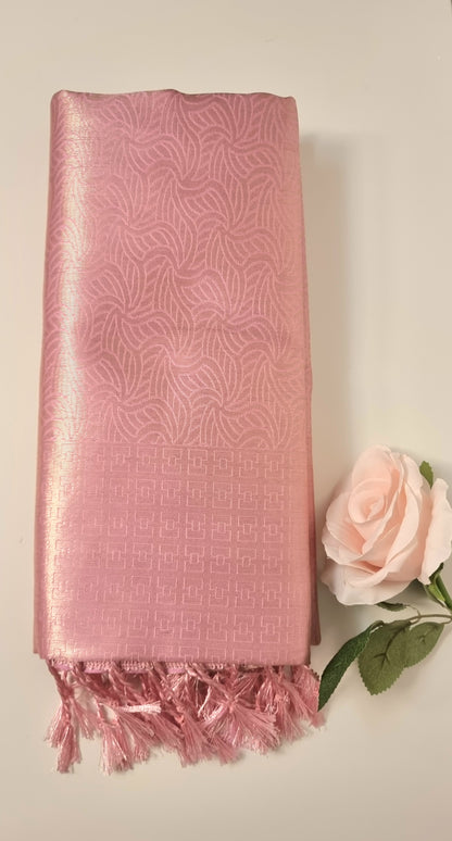 Bridesmaids Saree Pink