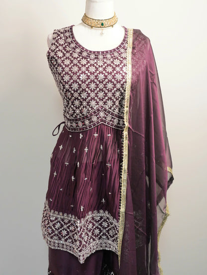 Sharara Suit Star Glow