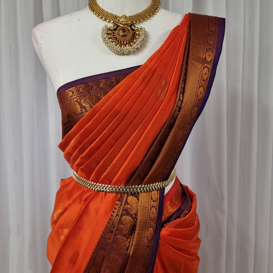 Naghma Silk Sarees Peacock