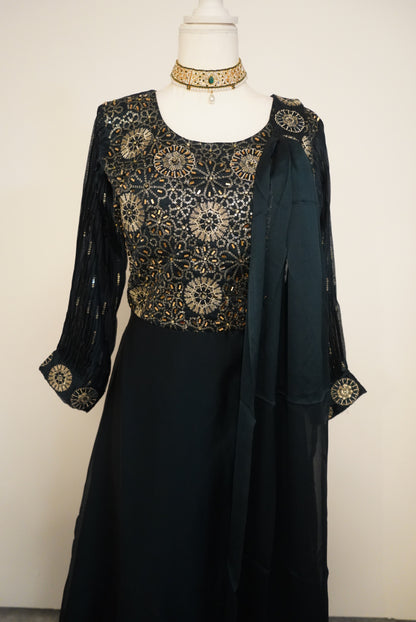 Salwar Sunflower Silver Edition