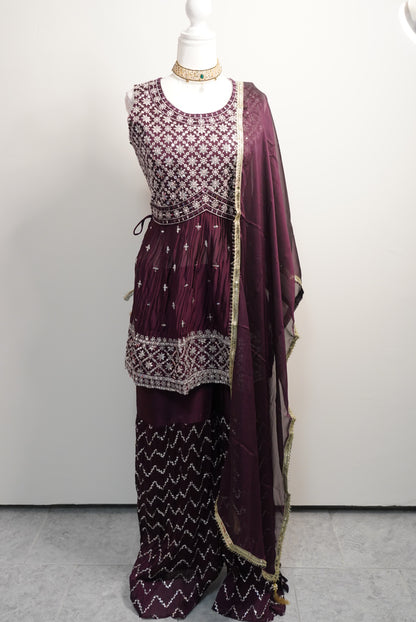 Sharara Suit Star Glow