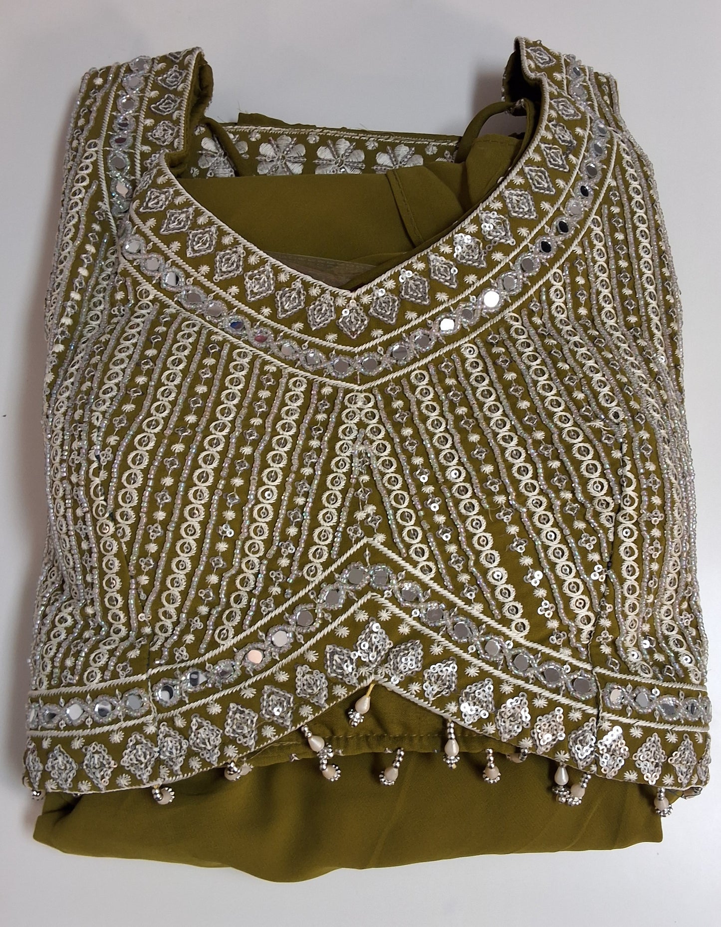 Palazzo Outfit Shiny
